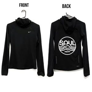 Nike Element Women's Running Hoodie Size XS Pullover Scuba Hood Aspen Soul